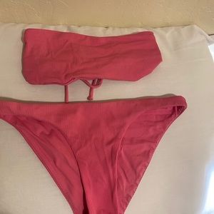 L Space ribbed bikini